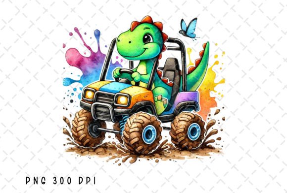 Download Dinosaur off Road Dino Vehicle Kids PNG - Kids Collection