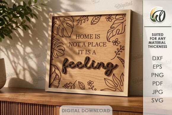 Download Wooden Home Decor Laser Cut - Home decor laser Collection