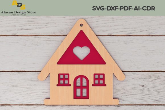 Download Christmas House Decor / Glowforge Laser - Premium Bundle