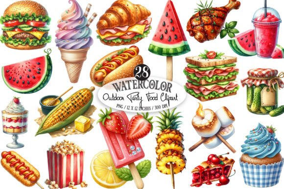 Download Outdoor Party Food PNG - Outdoor party Collection