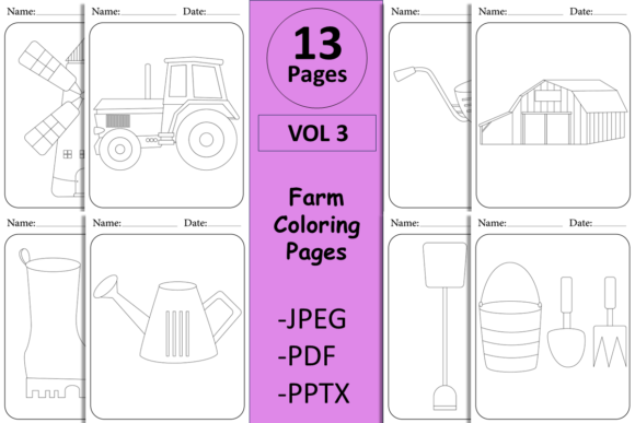 Download Farming Tools Coloring Pages for Kids - Kids Collection